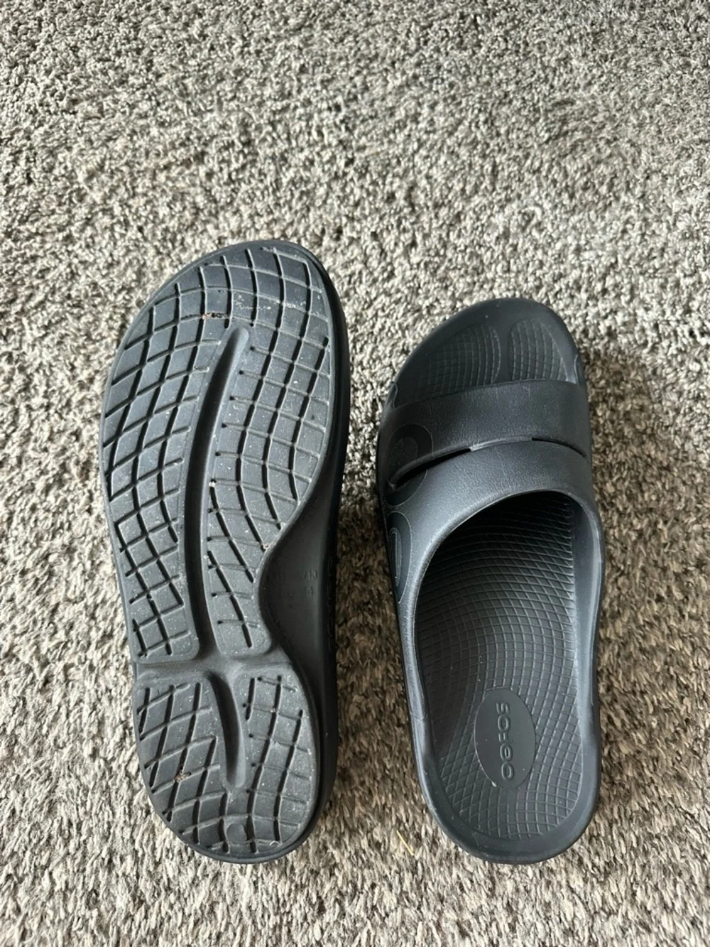 Oofos slip on sandals